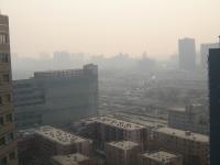 Polluted skies over Beijing