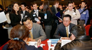 Representatives from Chinese banks recruit for senior-level talent in New York