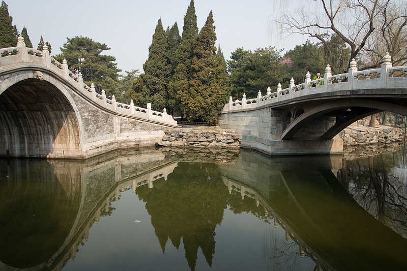 Photo: Two Bridges at the Summer Palace, by Kenneth Moore - China