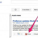 画蛇添足？Google Reader 增加可分享到 Google+ 的独立按钮