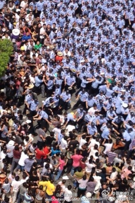 杭州余杭区通告：堵路、烧车、打警察者必须自首