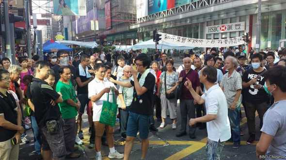 BBC｜香港「佔中」第九天 僵持局面仍持續