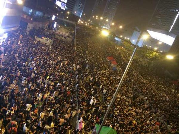 法广 | 梁振英发出最后通牒后香港占中行动的最新情况