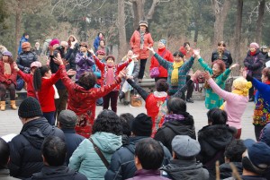 Dancing in Jingshan Park