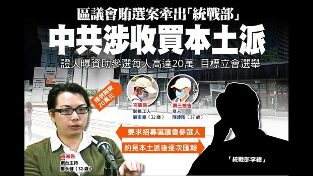 自由亚洲｜中共统战部涉嫌暗中操控香港议会选举