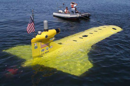 【习总日记】 习总顺了一艘美国水下无人潜航器