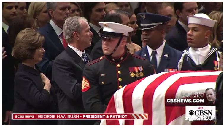 陌上美国 | 前总统小布什给父亲老布什总统的悼词