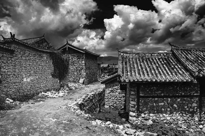 Photo Naxi Stone Village, by Rod Waddington