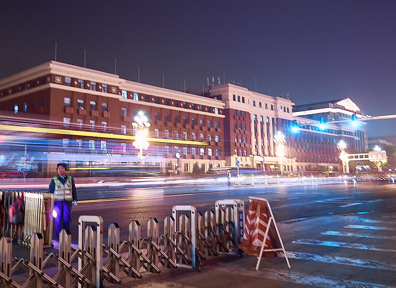 Photo: Policeman at Night, by Maximilian Becker