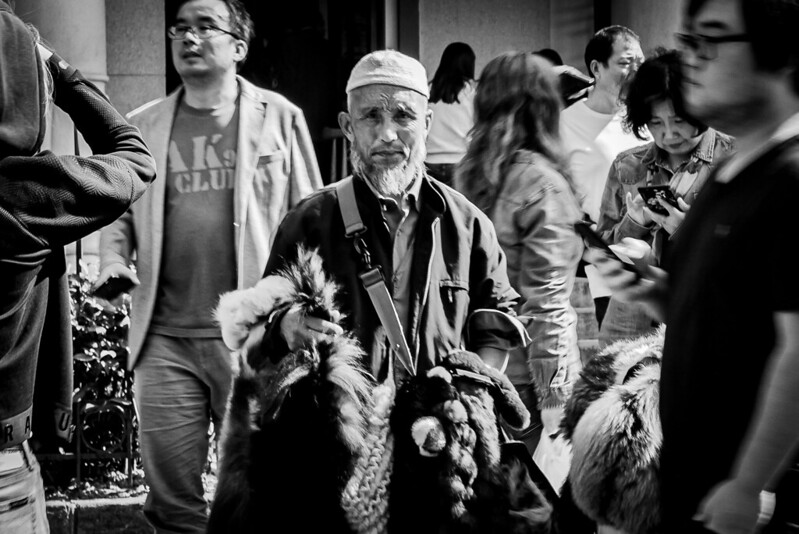 Photo: The fur seller, by Lezlie
