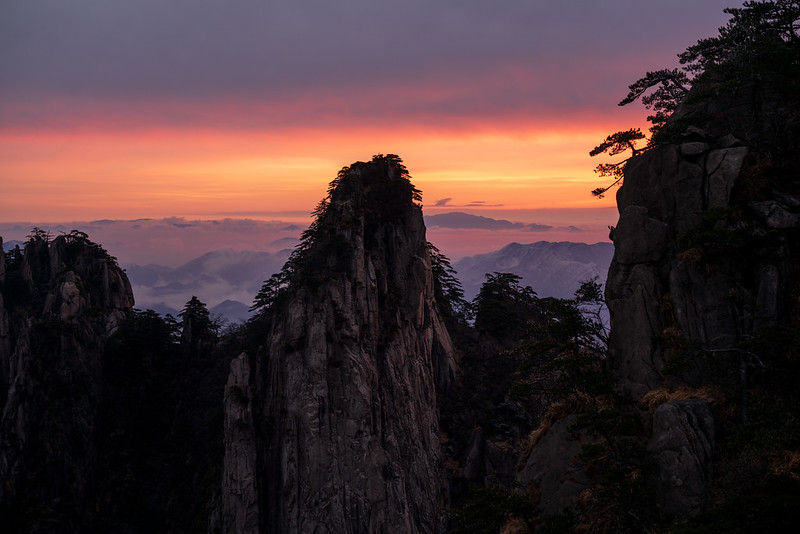 Photo: First Light – Sunrise on Yellow Mountain, by Alex Berger
