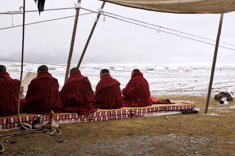 Photo: Tibetan monks, by Hergus1