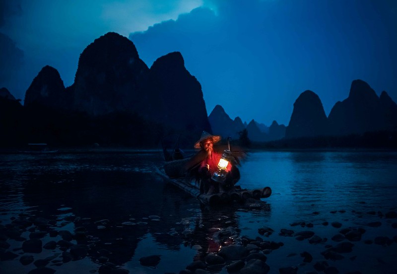 Photo: Li River Fisherman, by Rod Waddington