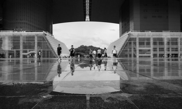 Photo: Civic Centre on a rainy day, by Dietertimmerman