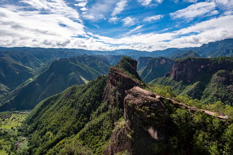 Photo: Laojun Mountains, by Rod Waddington