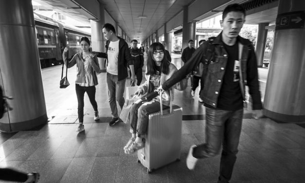 Photo: Platform, Xi’an Station, by vhines200