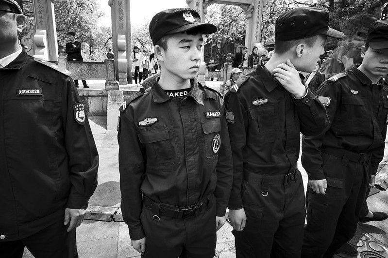 Photo: Security Force, Xi’an, by vhines200