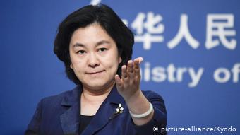 Außenministerium Sprecherin Hua Chunying China