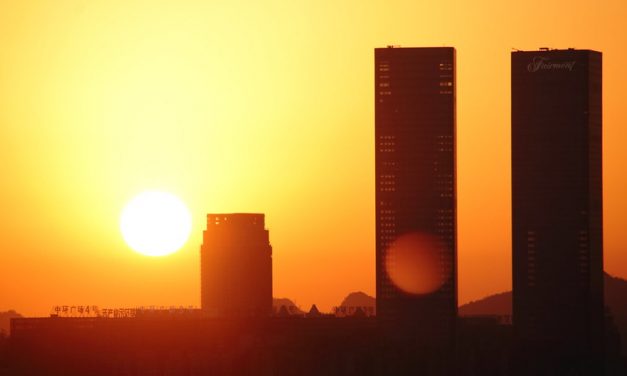 Photo: Sunset in Guiyang, China, by Alexander Lerch