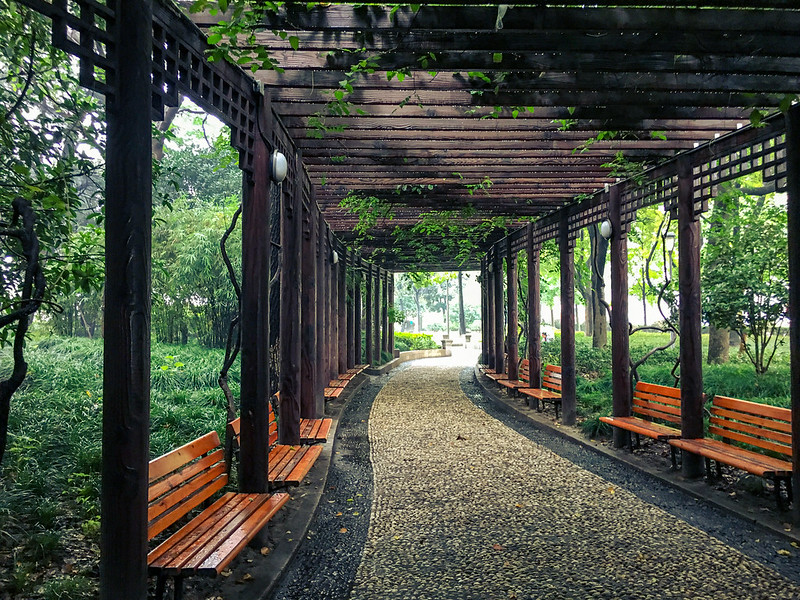 Photo: Happy bench, Shanghai, China, by cattan2011