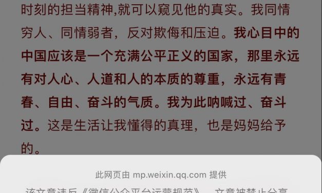 【CDT周报】第13期：我心目中的中国应该是一个充满公平正义的国家