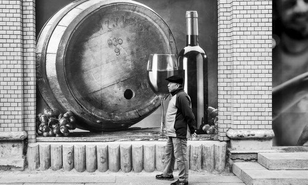 Photo: Man & wine, by Gauthier DELECROIX