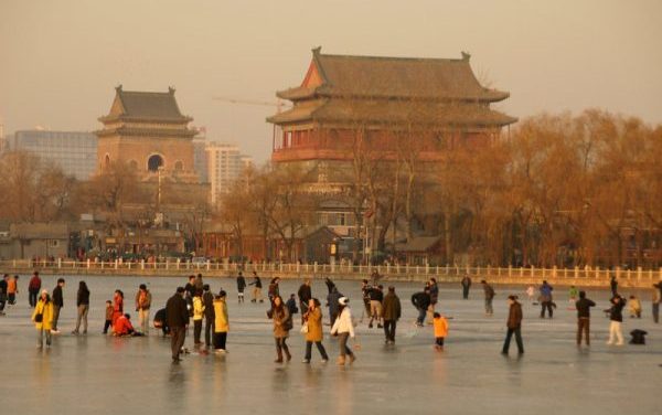 Photo: Skating [Shichahai, Beijing], by b cheng