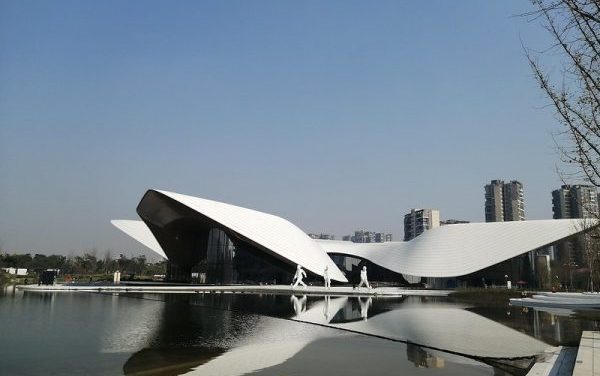 Photo: Chengdu Tianfu Art Museum, by Huan Fan