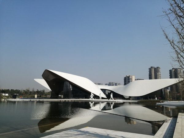 Photo: Chengdu Tianfu Art Museum, by Huan Fan