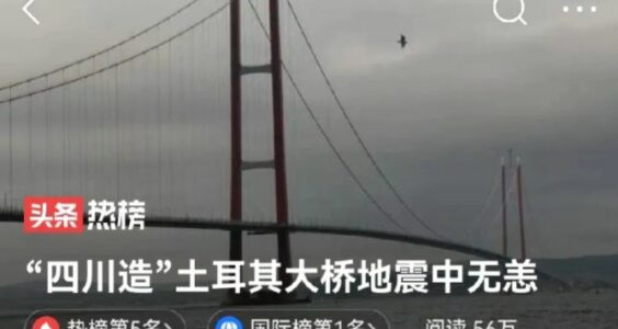 周子林｜土耳其地震，这座桥真的“赢麻了”？