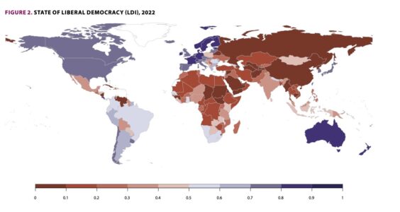 【CDT报告汇】V-dem民主报告：全球民主水平跌落回1986年（外二篇）