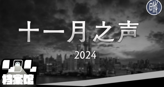 【CDT月度视频】十一月之声（2024）——“一路都被撞没了，估计一圈都没了”