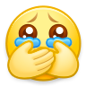[捂嘴哭]