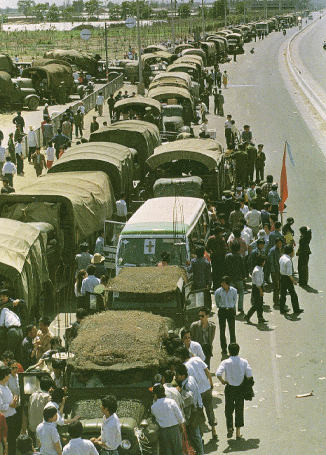 army convoy