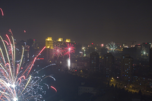 Photo: Cool Fireworks in Beijing, by storyvillegirl