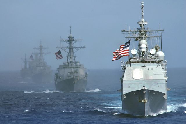 Chinese, U.S. Warships in Near Collision (Updated)