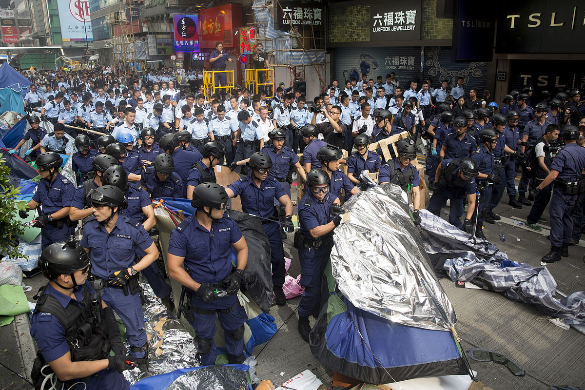 Student Leaders Detained in Mong Kok Clearance