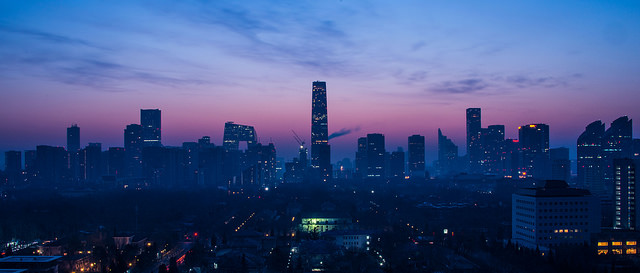 Dreamy Sunrise in Beijing