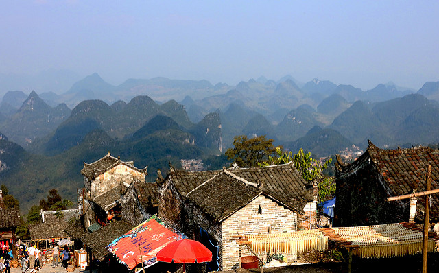 Qingyuan Guangdong mountain village 