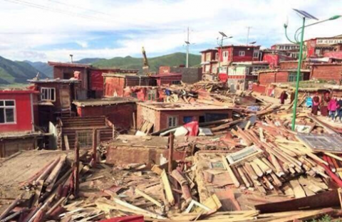 Tibetan Groups Call for End to Demolition at Buddhist Site