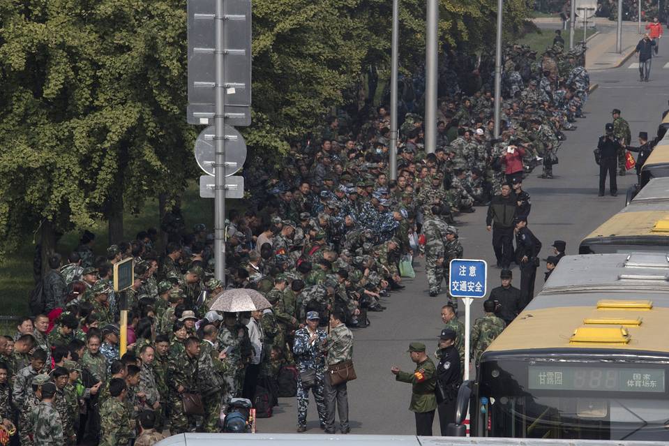 1,000+ Veterans Protest in Beijing Over State Benefits