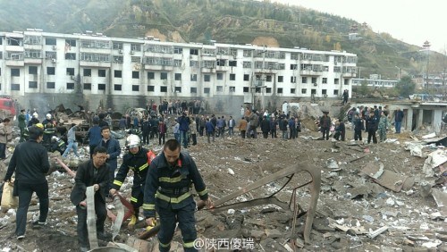 Reports on Shaanxi Explosion Disappear Online, in Media