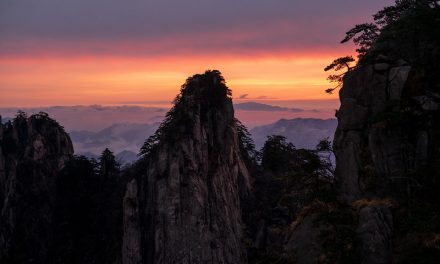 Photo: First Light – Sunrise on Yellow Mountain, by Alex Berger
