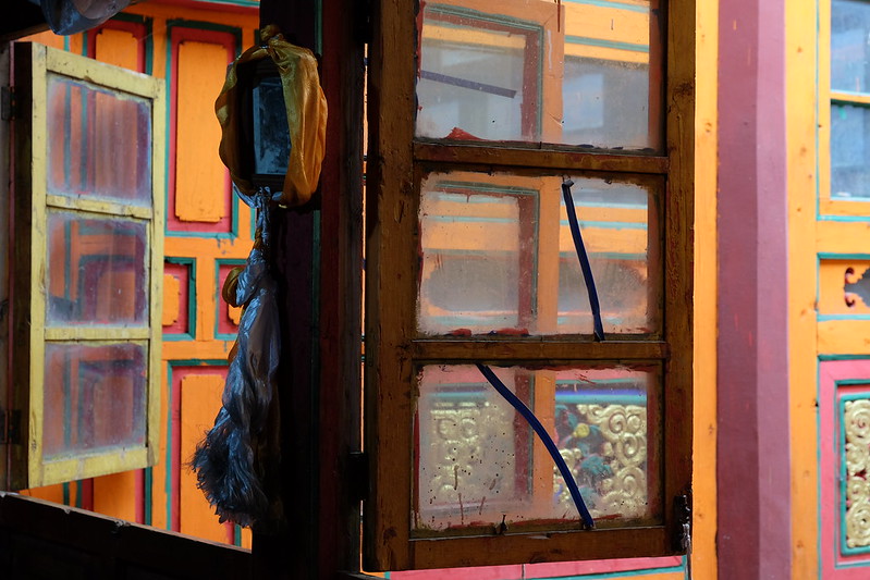 Photo: Monastery window, Western Sichuan, by Hergus1
