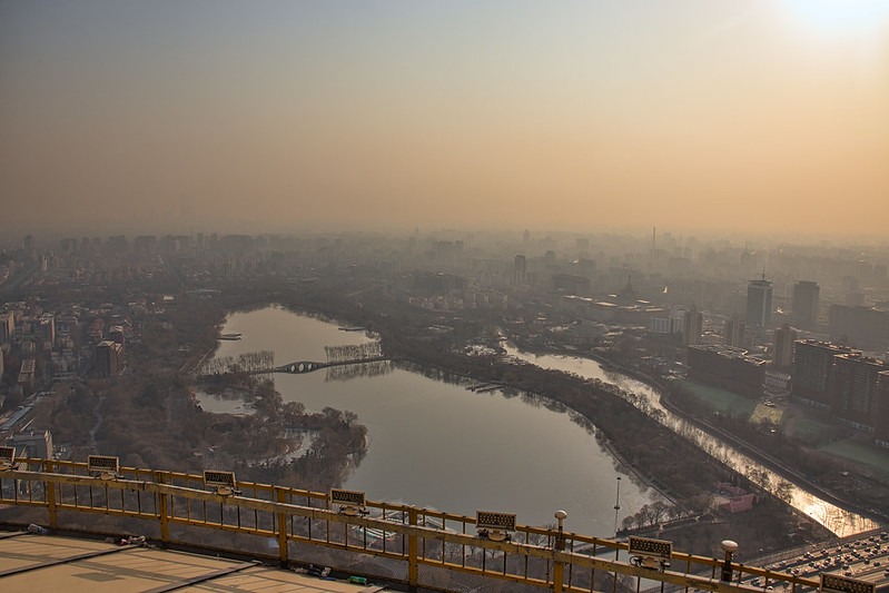 Photo: Beijing from Central Radio & TV Tower, by Eric Jiang