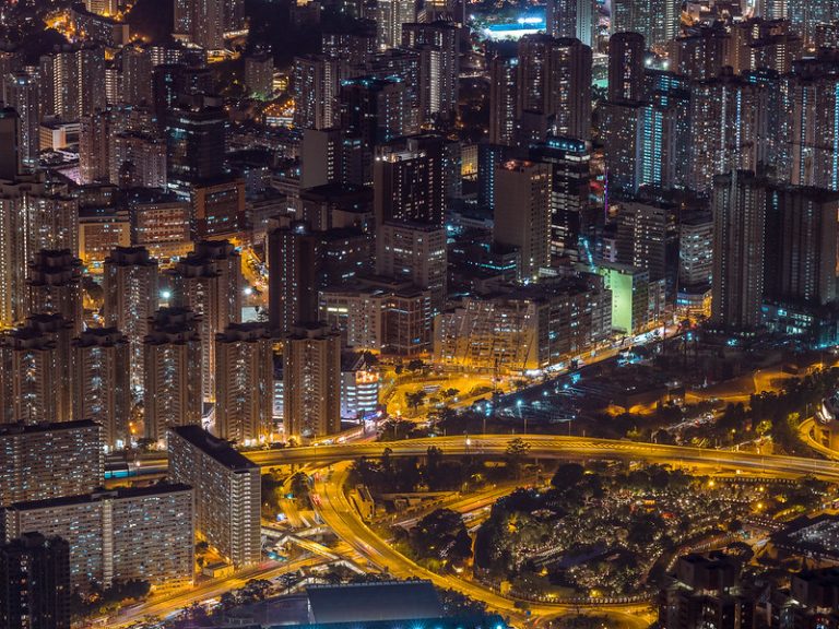 Photo: Urban night in Hong Kong, by inkelv1122