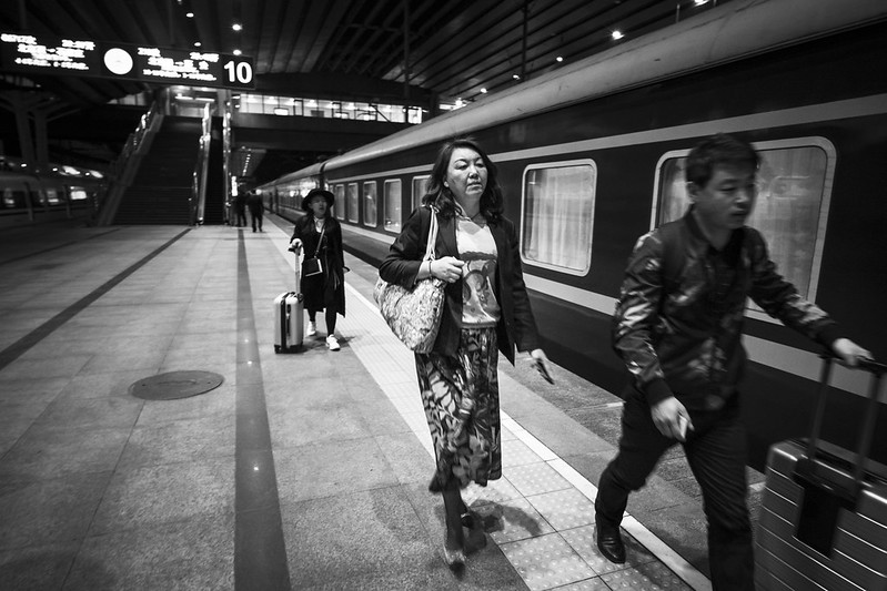 Photo: Platform, Beijing West Station, by vhines200