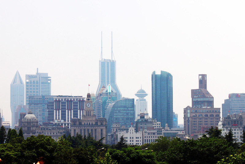 Photo: Shanghai-Puxi from Pudong, by RykJ
