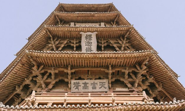 Photo: Shanxi architecture – Pagoda of Fogong Temple, by Megan Wong