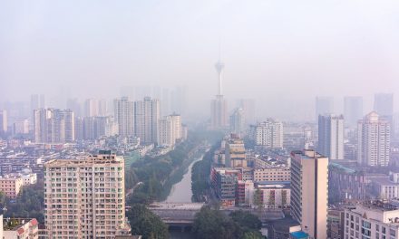 Photo: Fog in Chengdu 成都, China, by Kristoffer Trolle